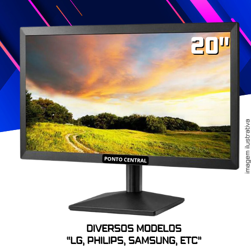 Monitor 20 Polegadas 12v Monitores 20